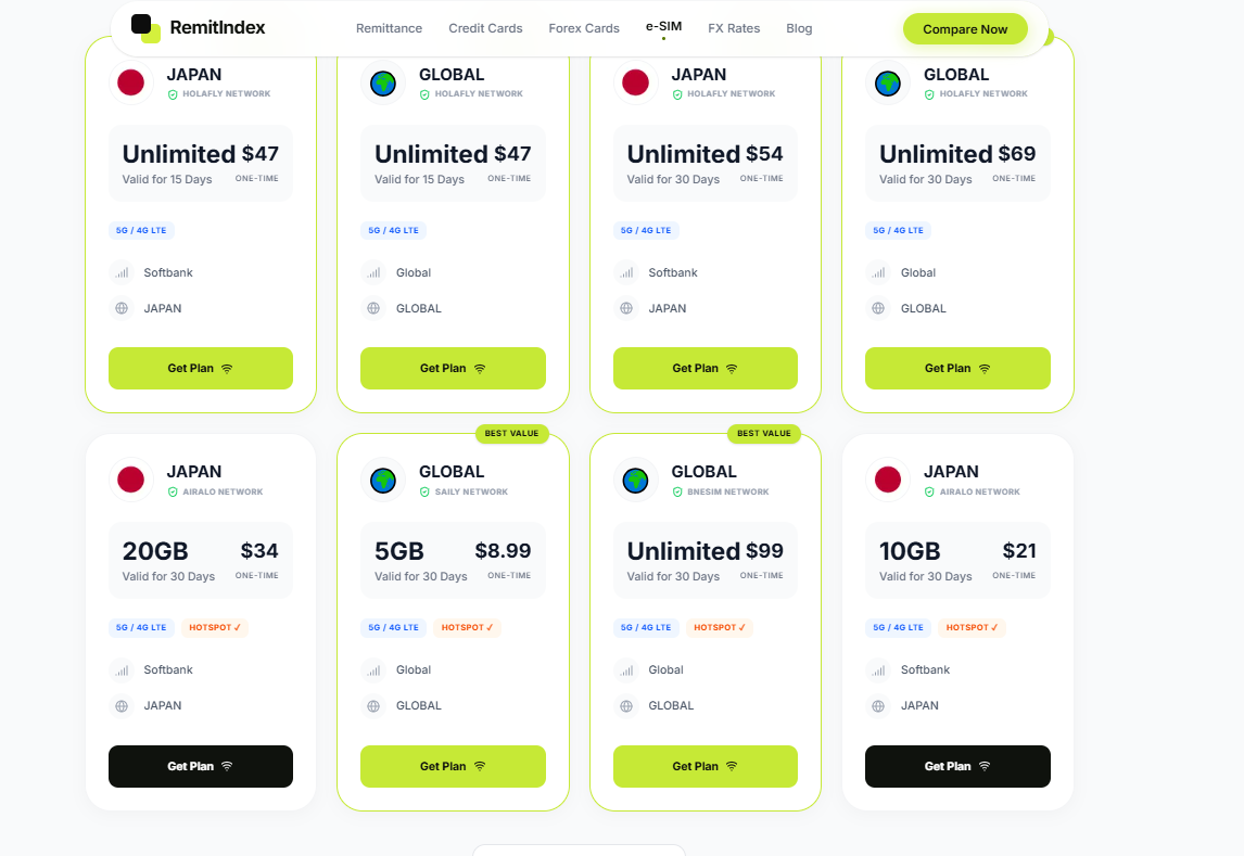 RemitIndex - Screenshot 4 showing product features and functionality