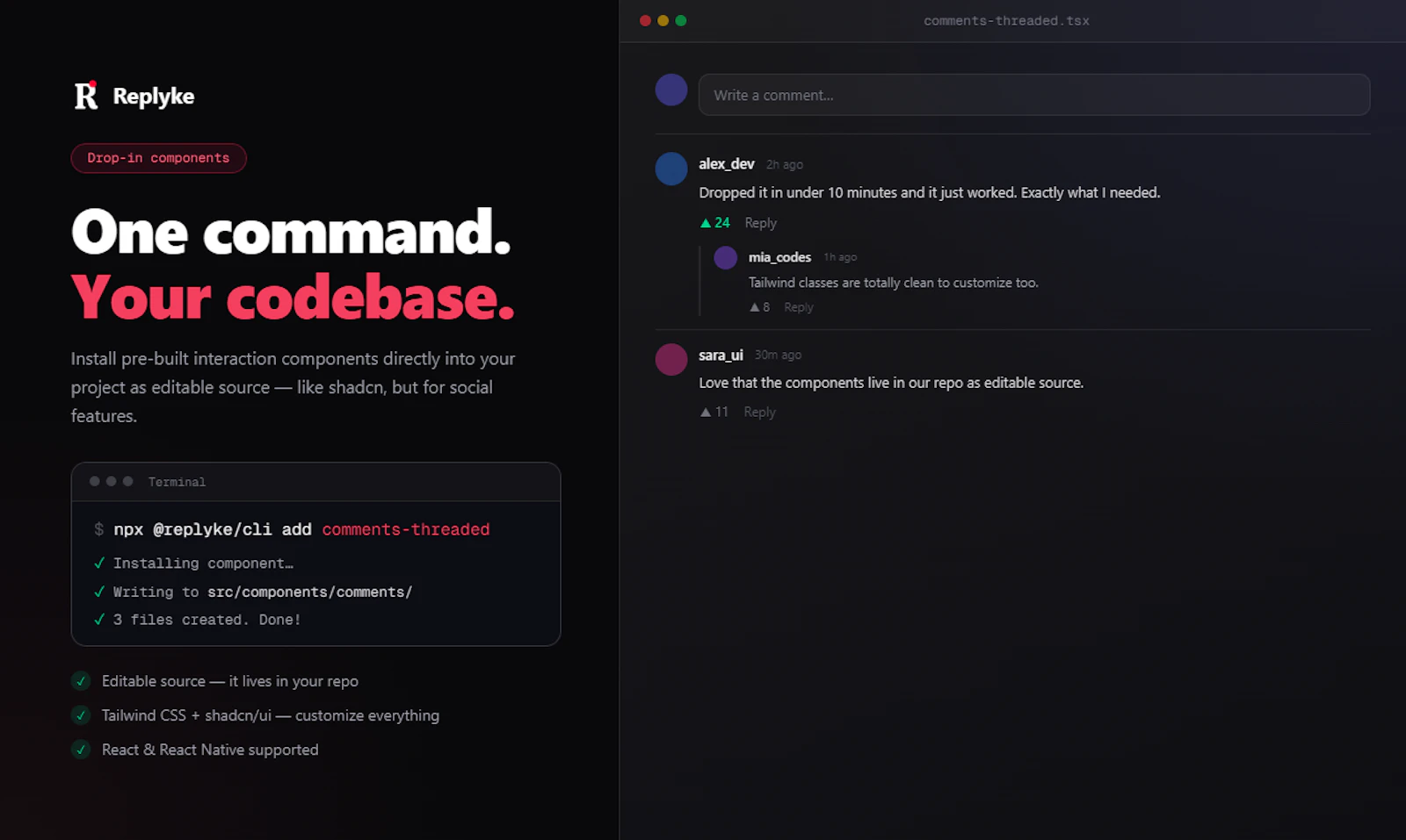 Replyke V7 screenshot 5
