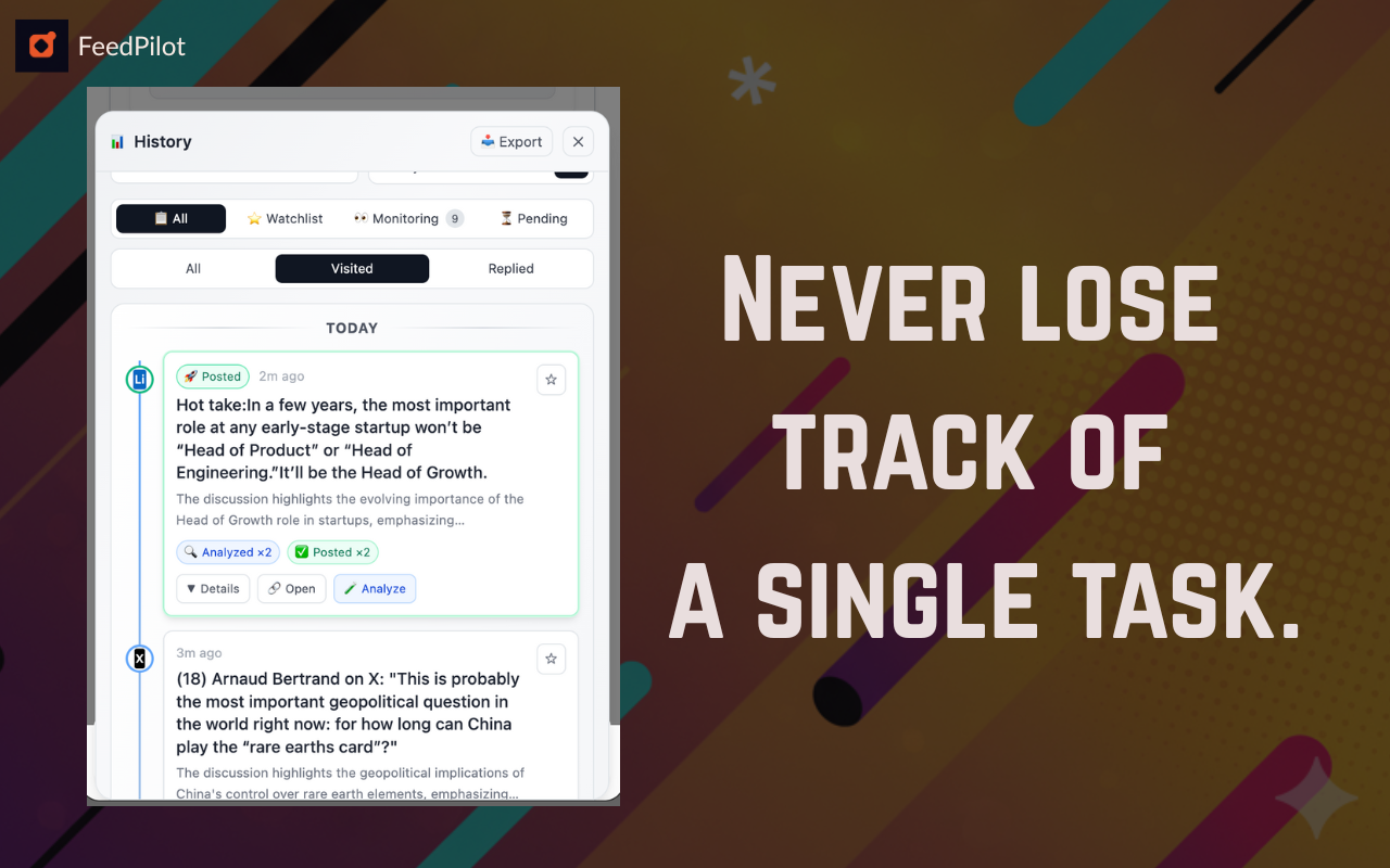 FeedPilot  gallery image