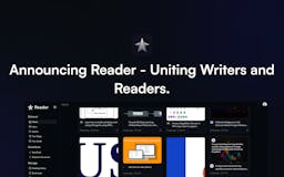 Reader - Curated articles for you media 1
