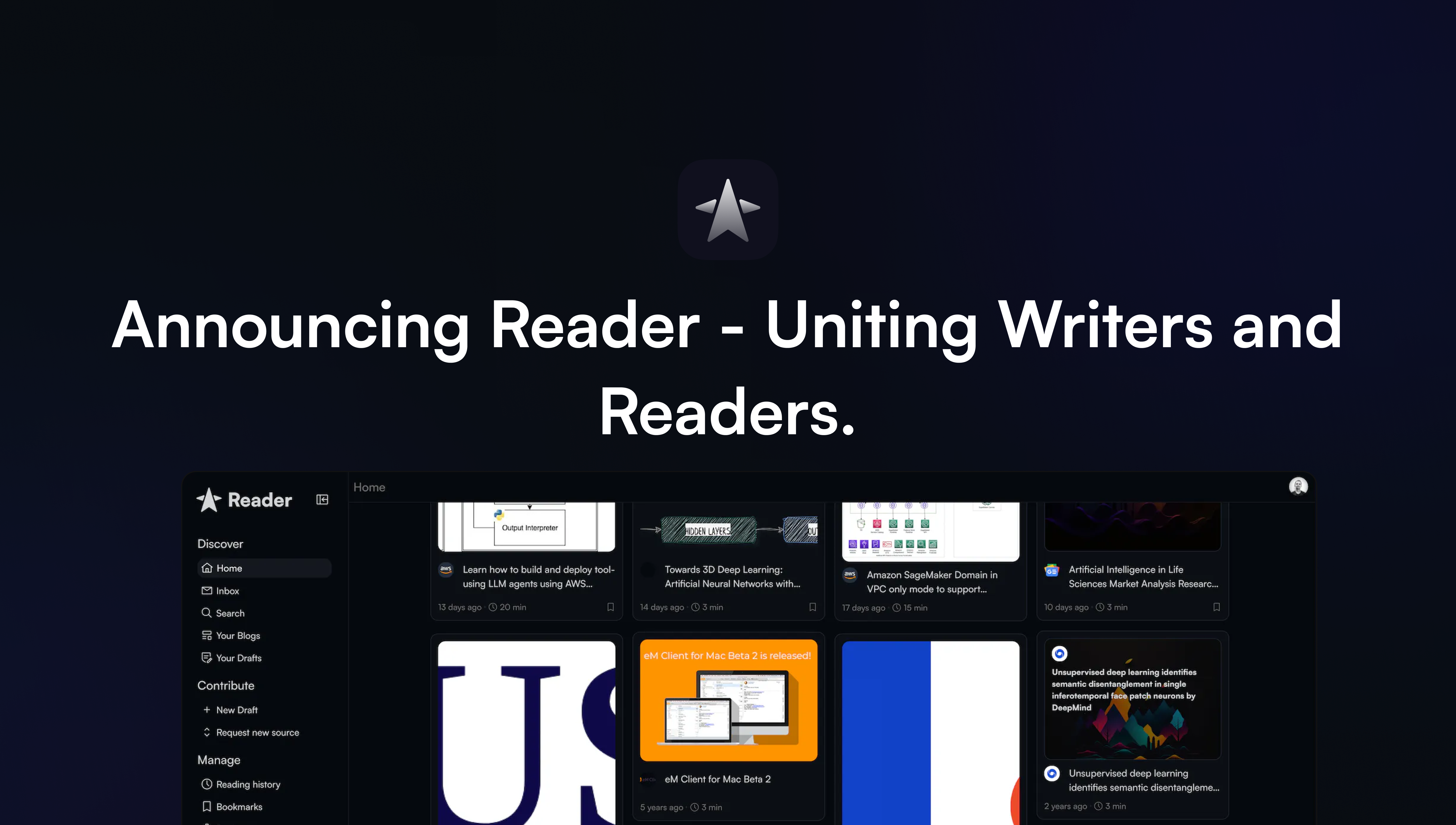 startuptile Reader - Uniting Writers and Readers-The complete blogging ecosystem for readers and writers