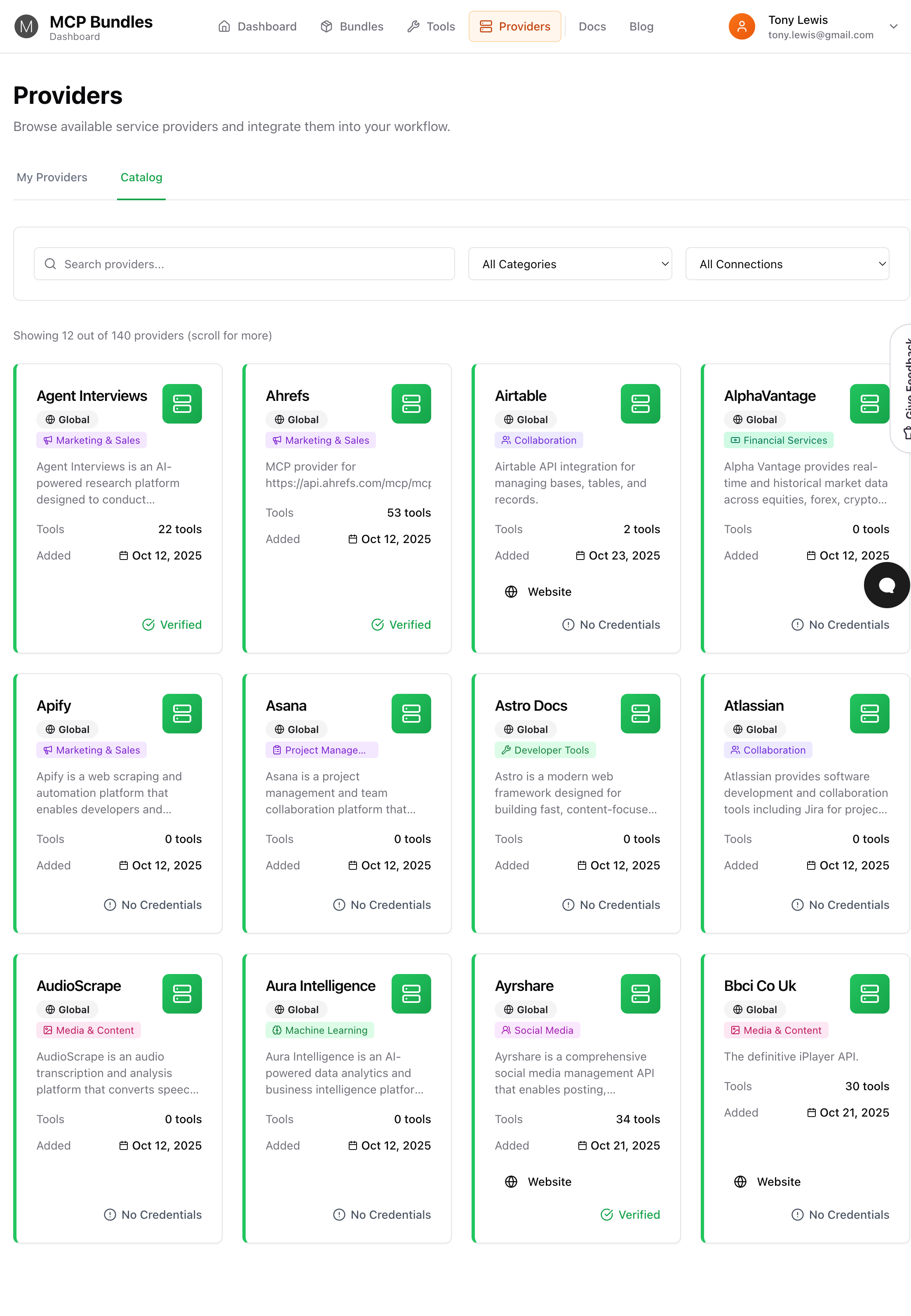 MCP Bundles - Screenshot 5 showing product features and functionality