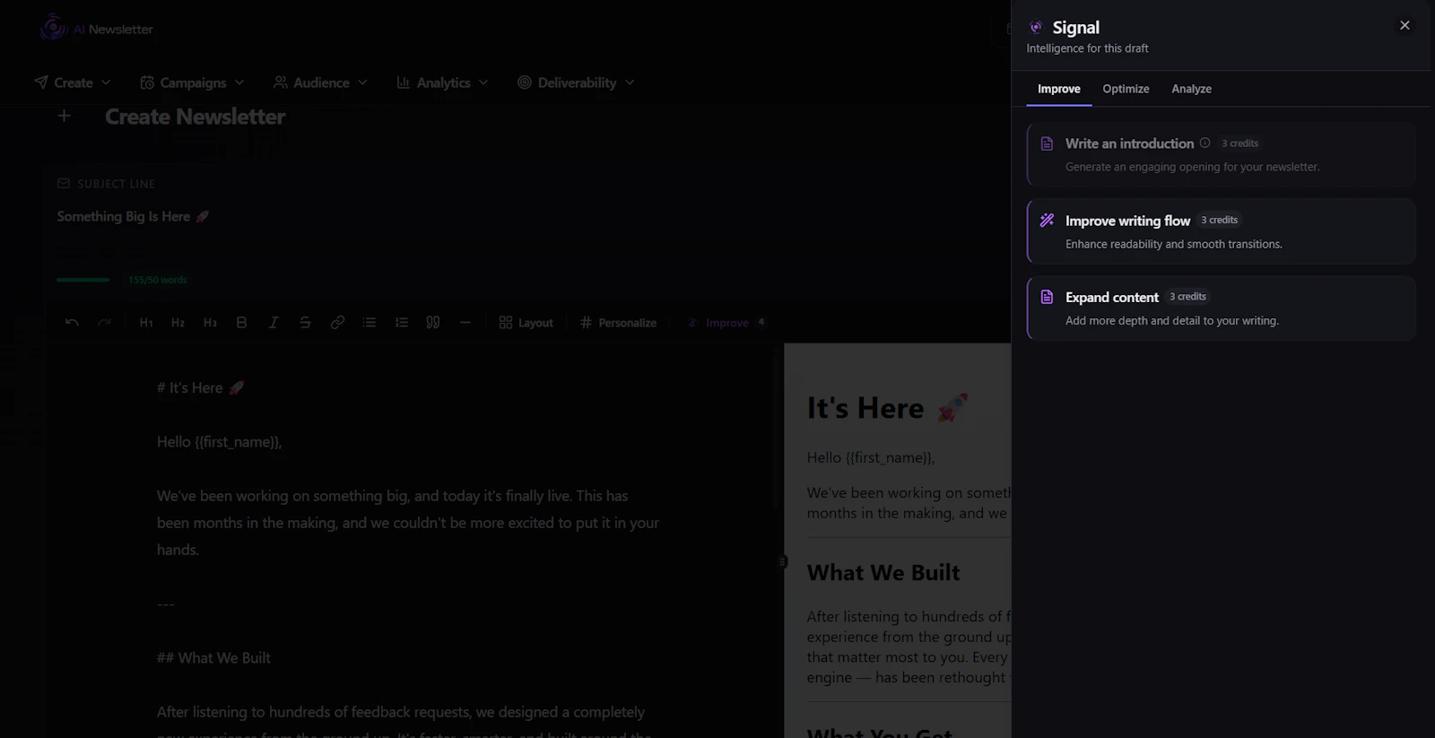 AI Newsletter screenshot 4