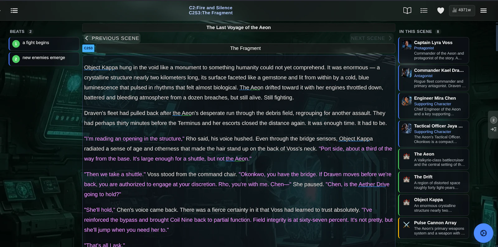 CreativeWriter screenshot 3