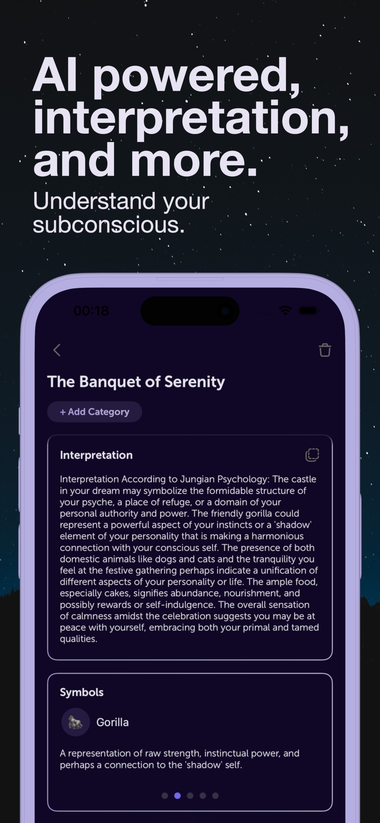Auro: AI Dream Journal gallery image