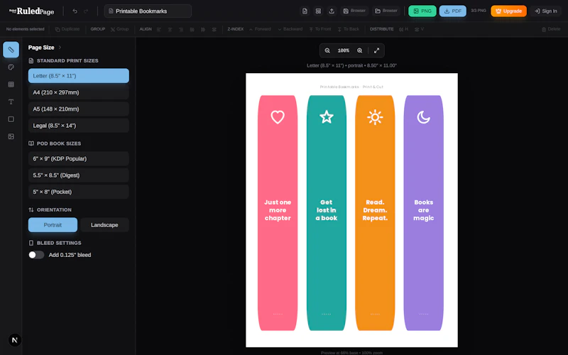 RuledPage screenshot 5