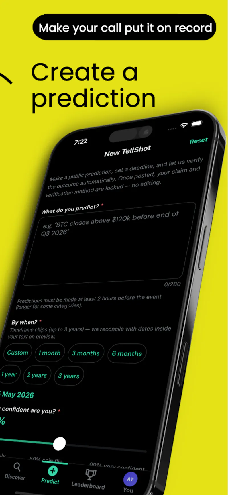 TellShots - Social forecasting platform screenshot 4