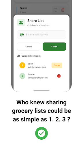 Shopsync - Alışveriş listelerini aile ve arkadaşlarla paylaşın medya 5