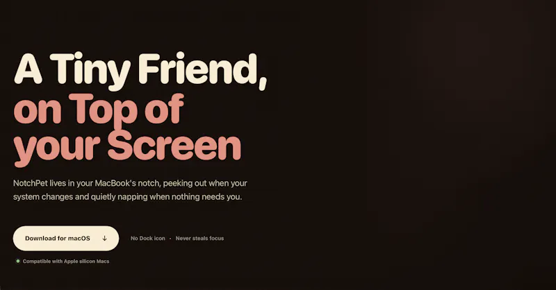 NotchPet screenshot 1