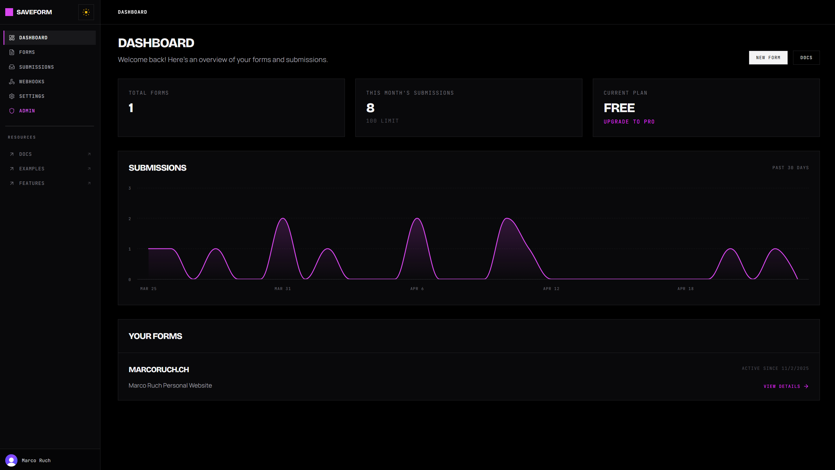 SaveForm.io gallery image