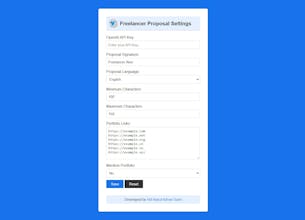 AI Proposal Generator for Freelancer gallery image