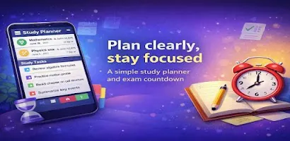 Free Study Planner & Exam Countdown