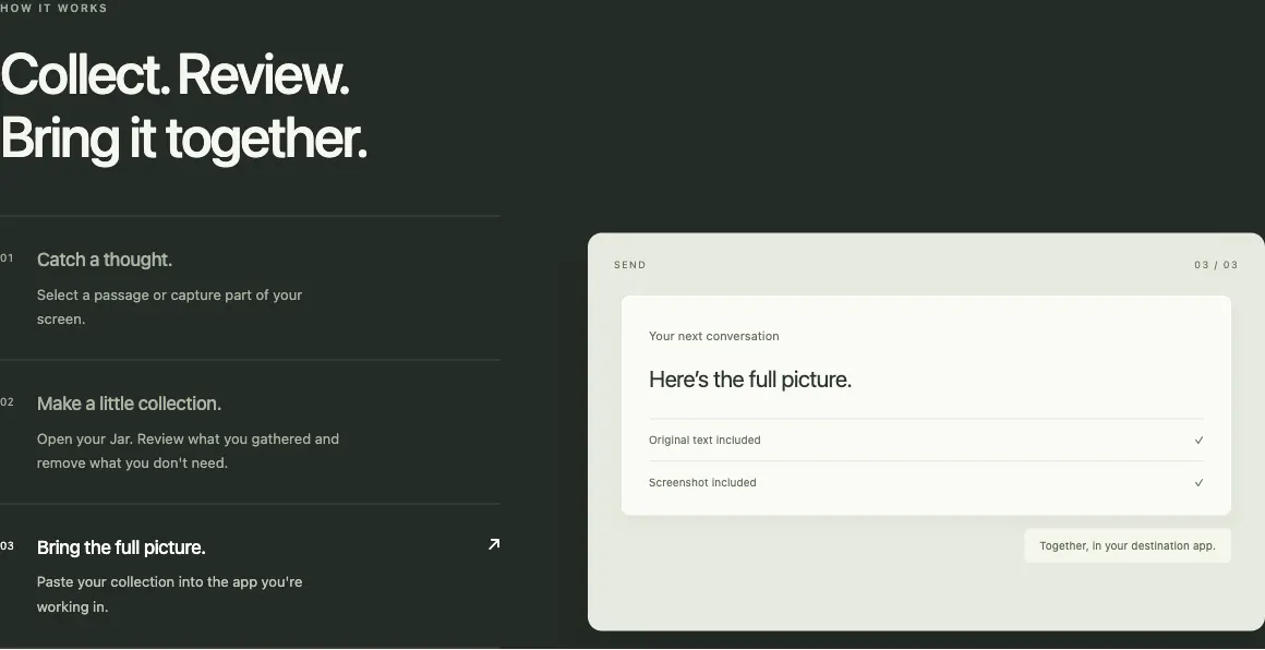 Cookie — Keep the good bits. gallery image