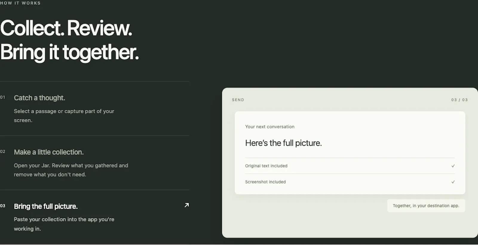 Cookie — Keep the good bits. screenshot 4