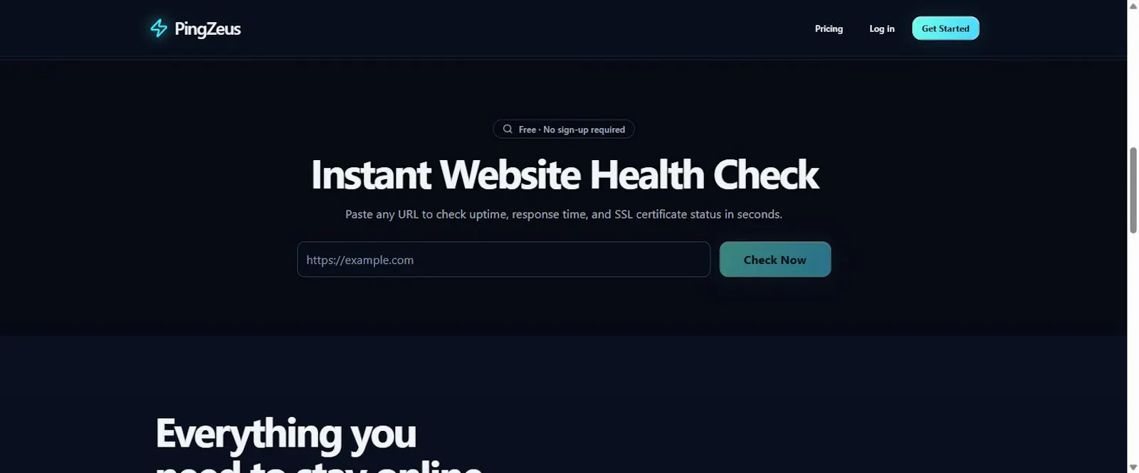 PingZeus screenshot 4
