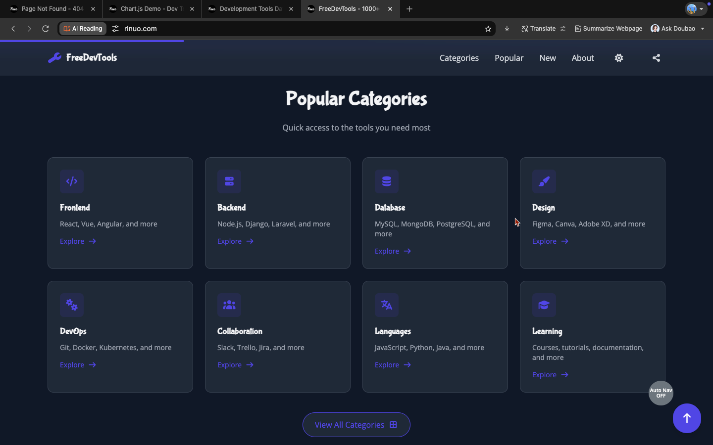 Média Freedevtools - 100 ressources de développeur gratuites 1