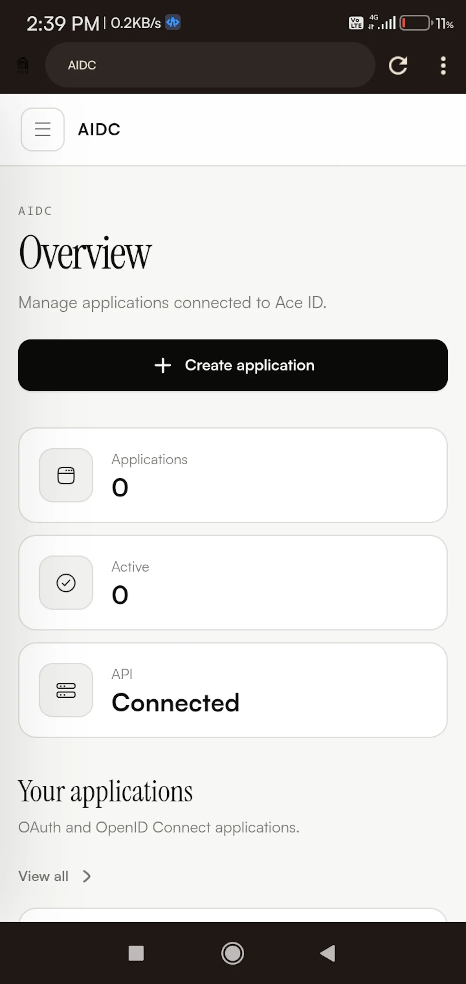 Ace ID screenshot 1