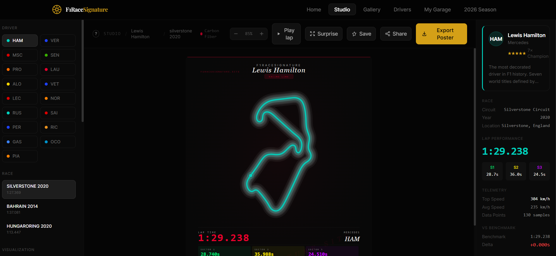 F1 Race Signature gallery image