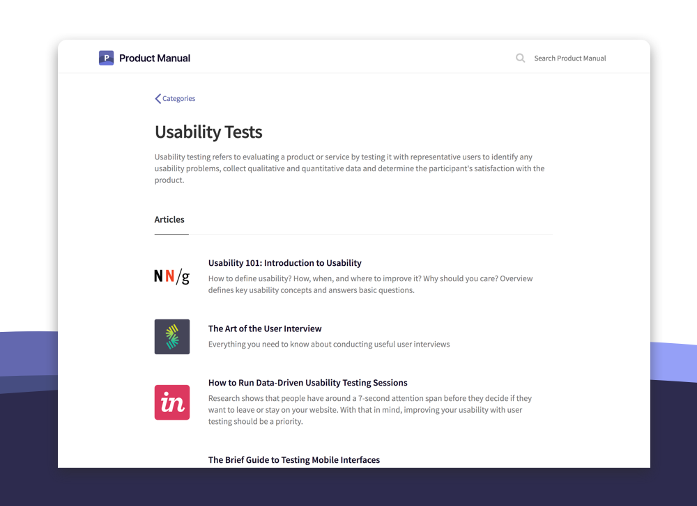 Product Manual gallery image