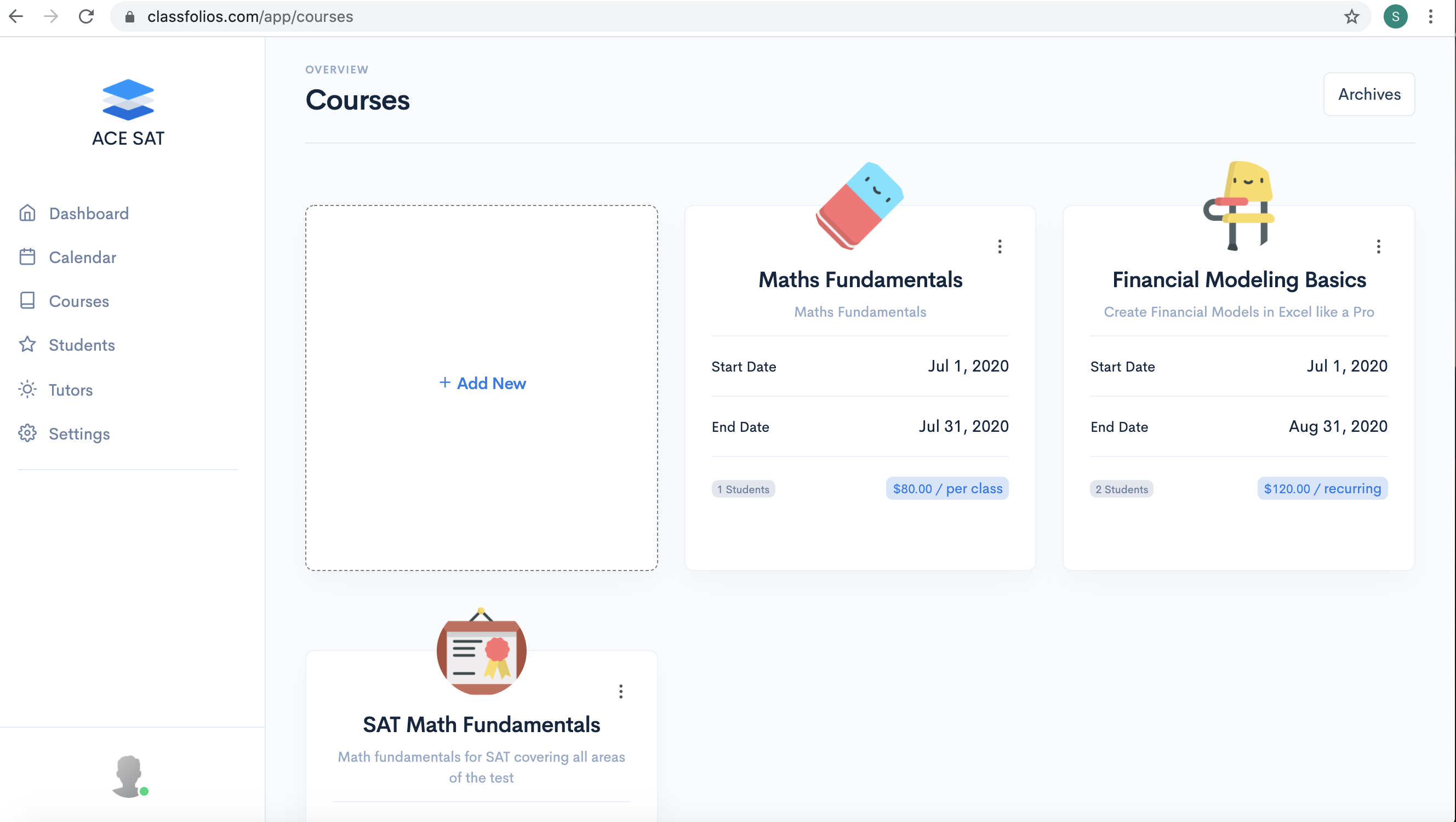 ClassFolios gallery image