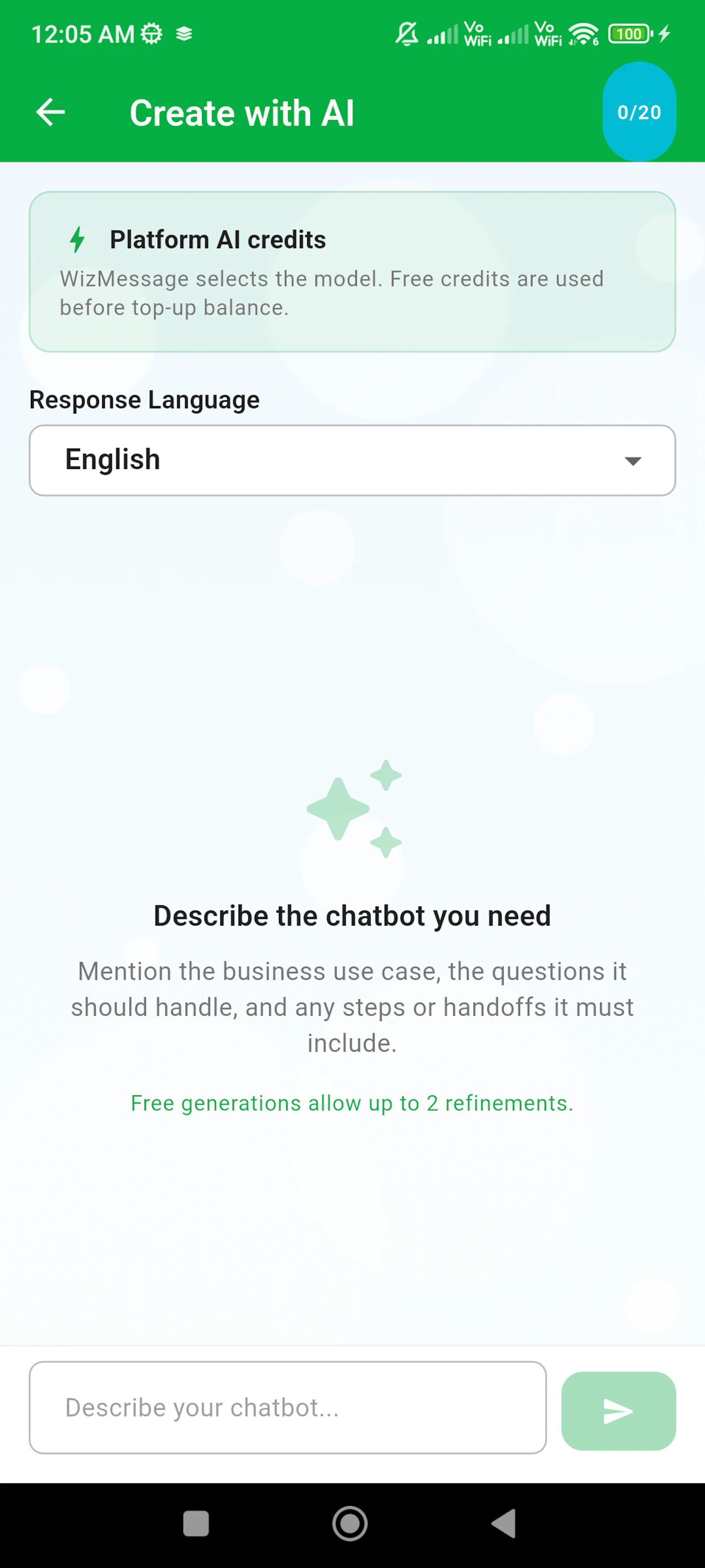 WizBot: No-Code WhatsApp AI Chatbot  screenshot 7