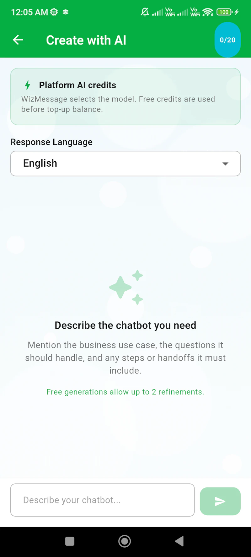 WizBot: No-Code WhatsApp AI Chatbot  screenshot 7