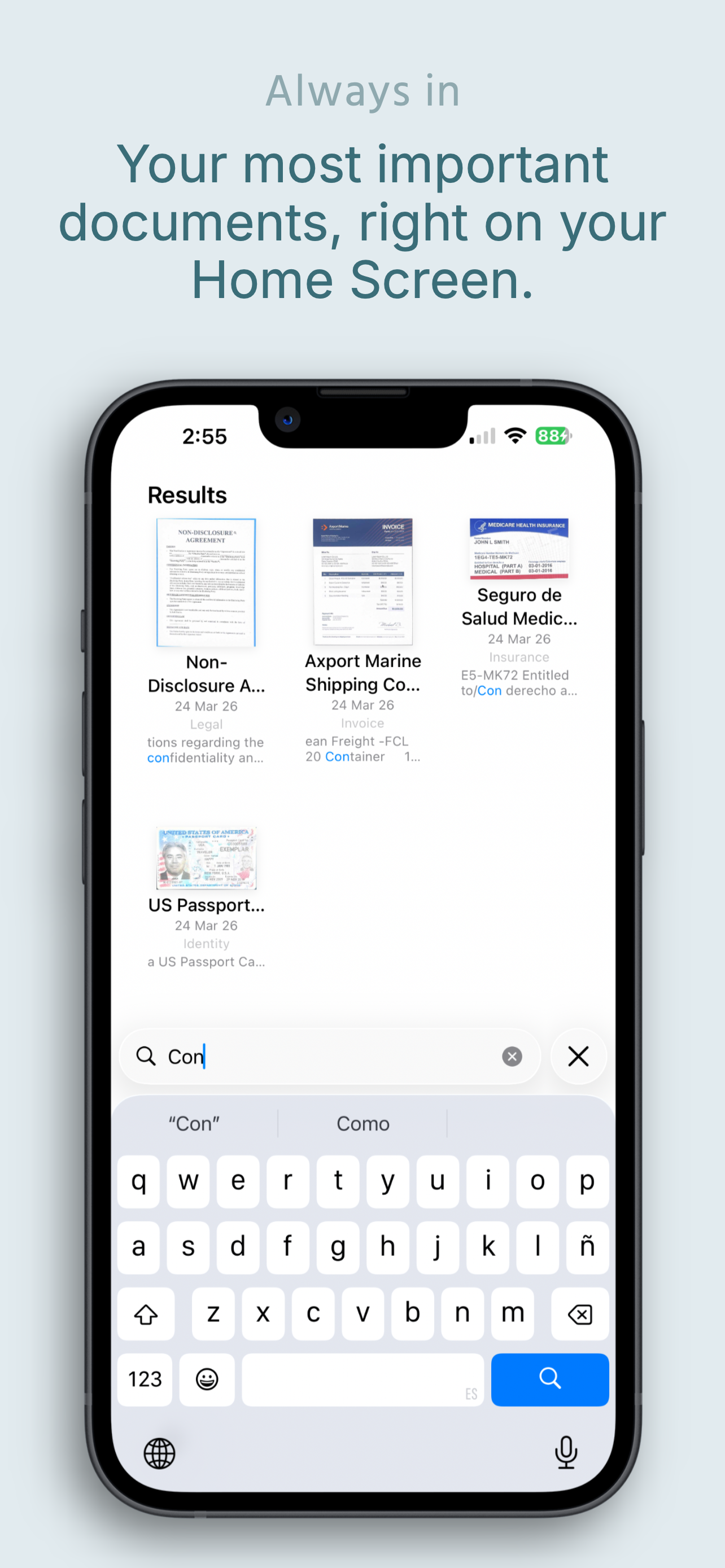 iDocu — Your documents, ready to answer. gallery image