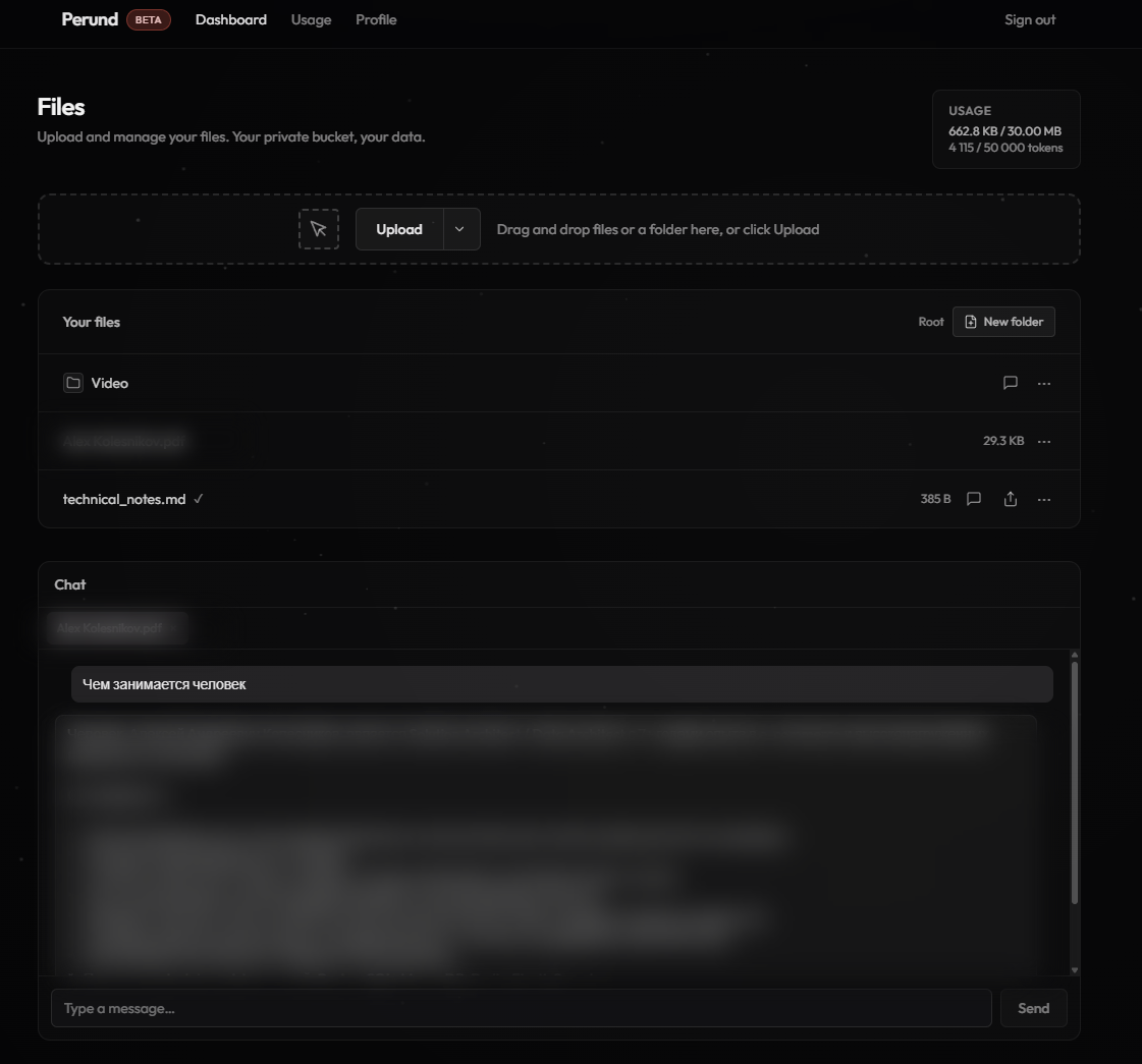 Perund.io gallery image