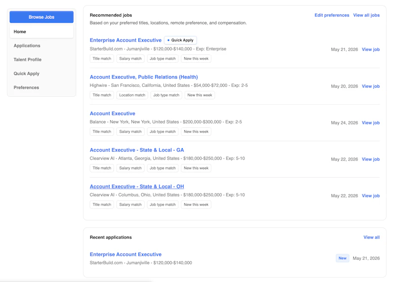 Account Executive Jobs screenshot 5