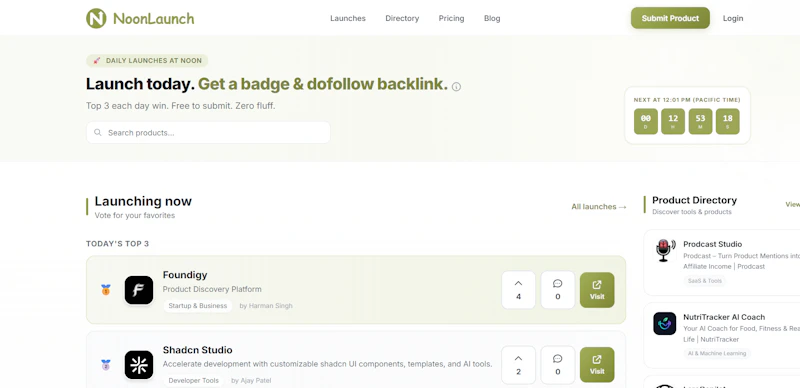 Noonlaunch screenshot 3