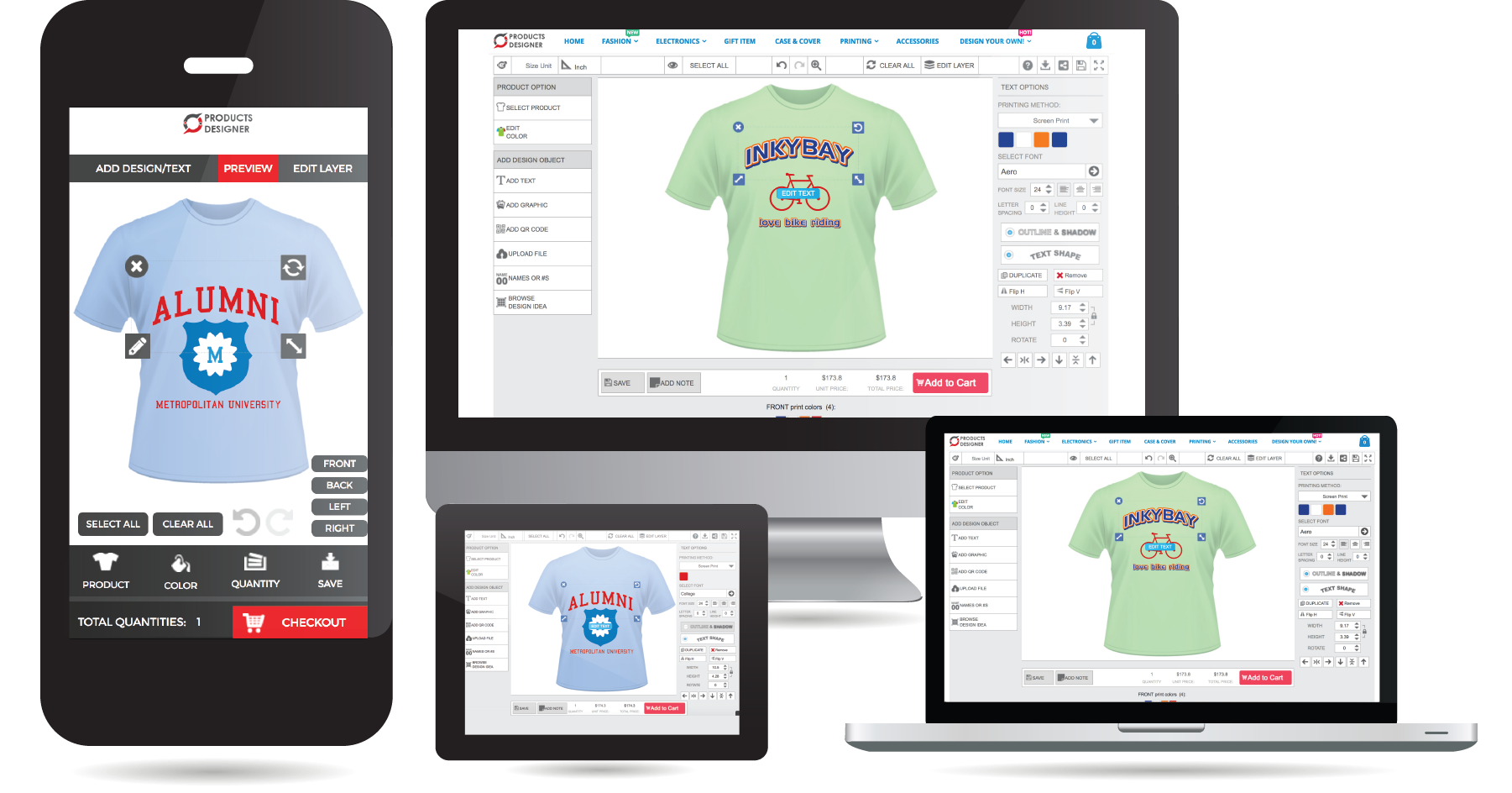 Inkybay - Product Customizer gallery image
