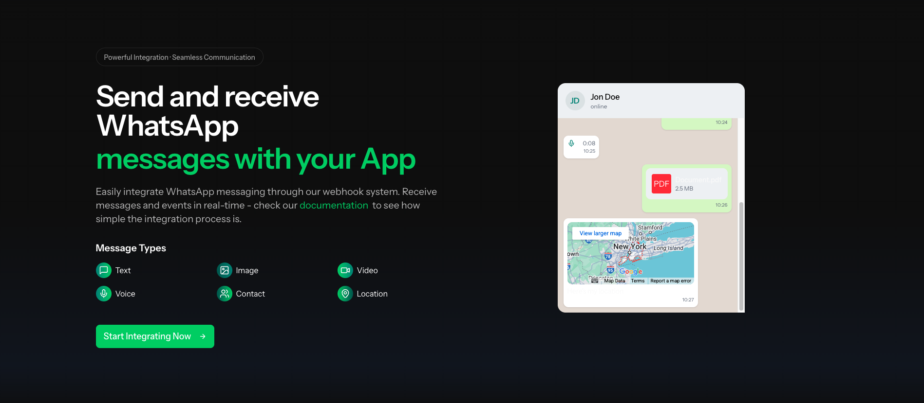 WhatsApp API for Developers Solution gallery image