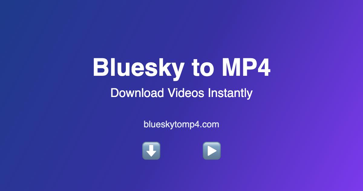Média Bluesky à mp4 - Télécharger des vidéos bluesky gratuitement en ligne 1