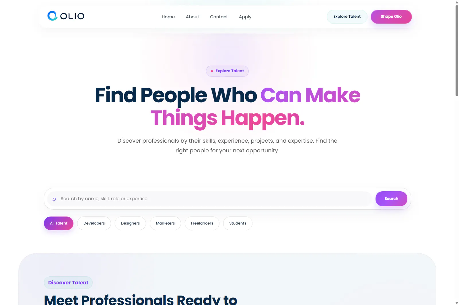 OLIO gallery image