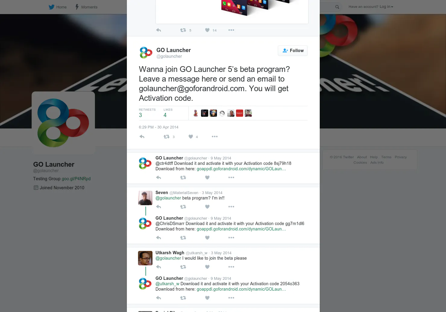 Go Launcher v5.0