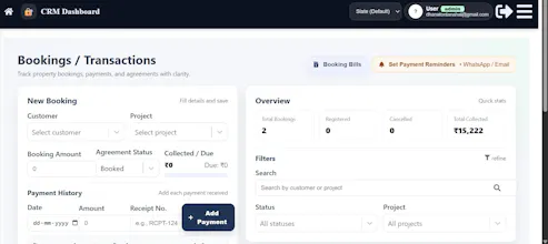 CRM App for Real Estate companies gallery image