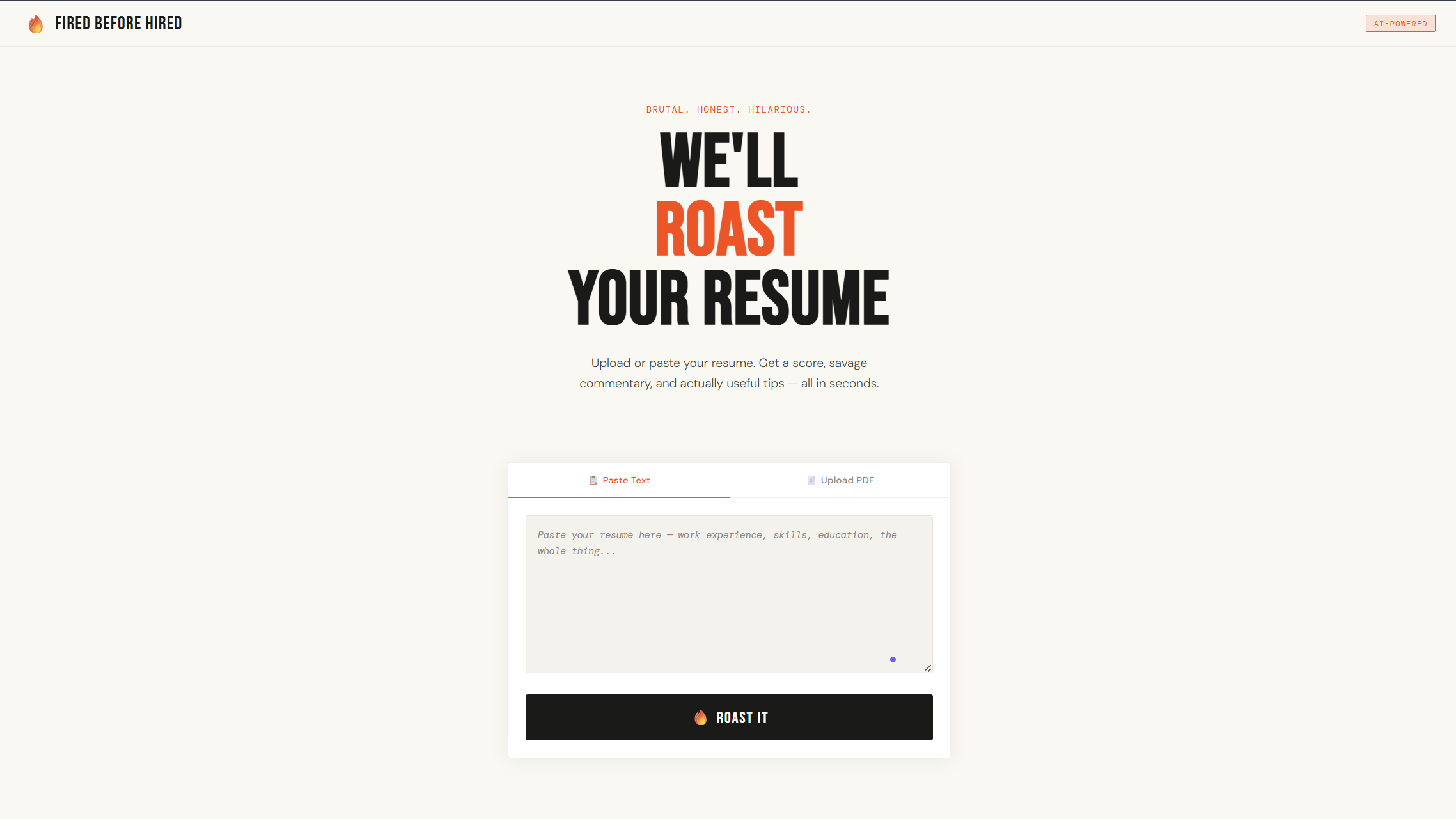 Fired Before Hired gallery image