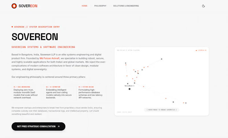 Sovereon LLP screenshot 2