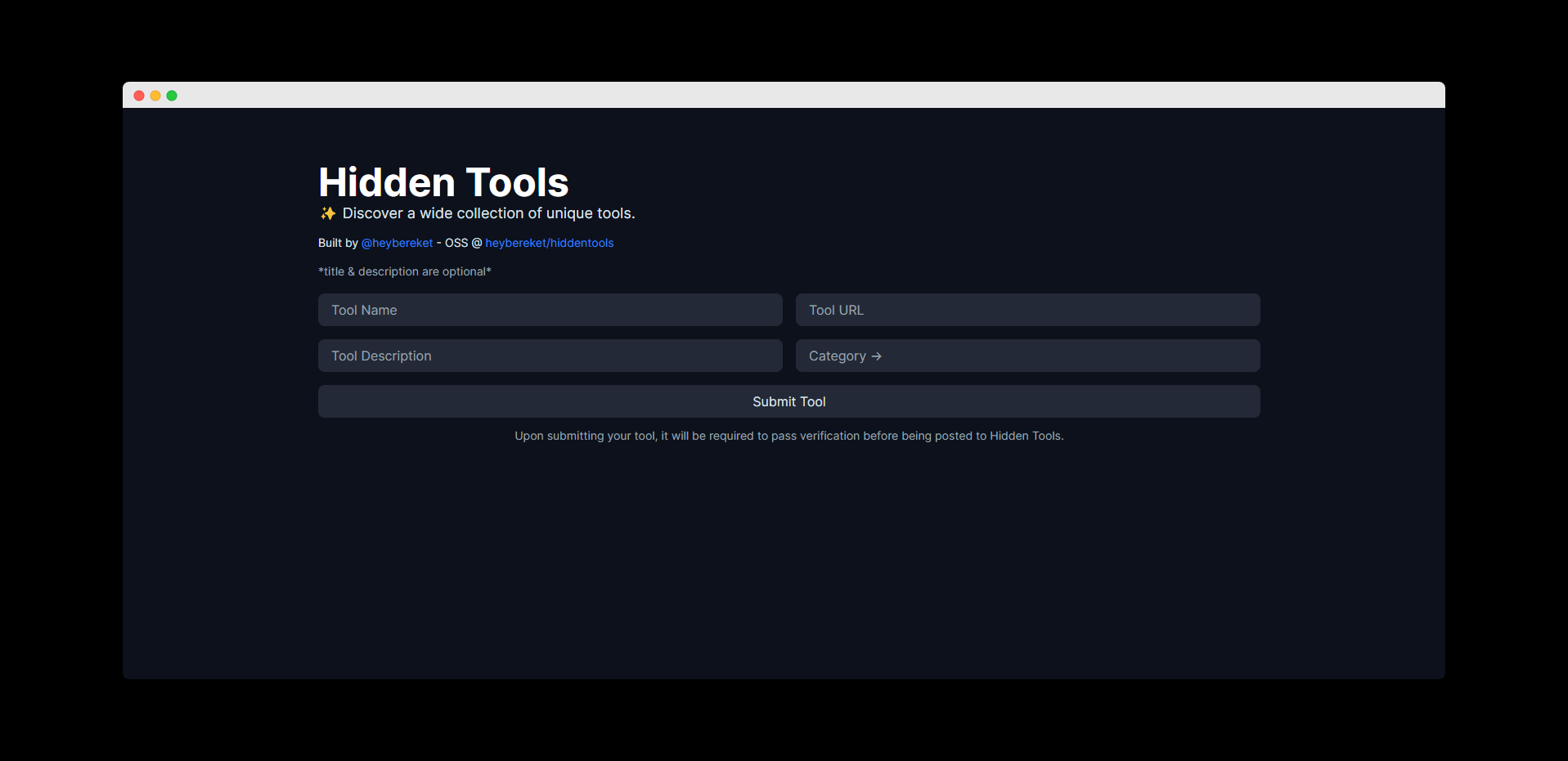 Hidden Tools gallery image