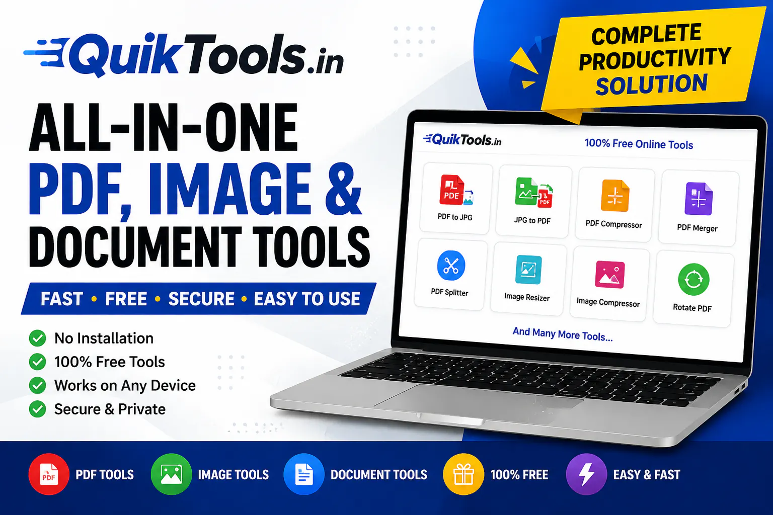 Banner del producto QuikTools