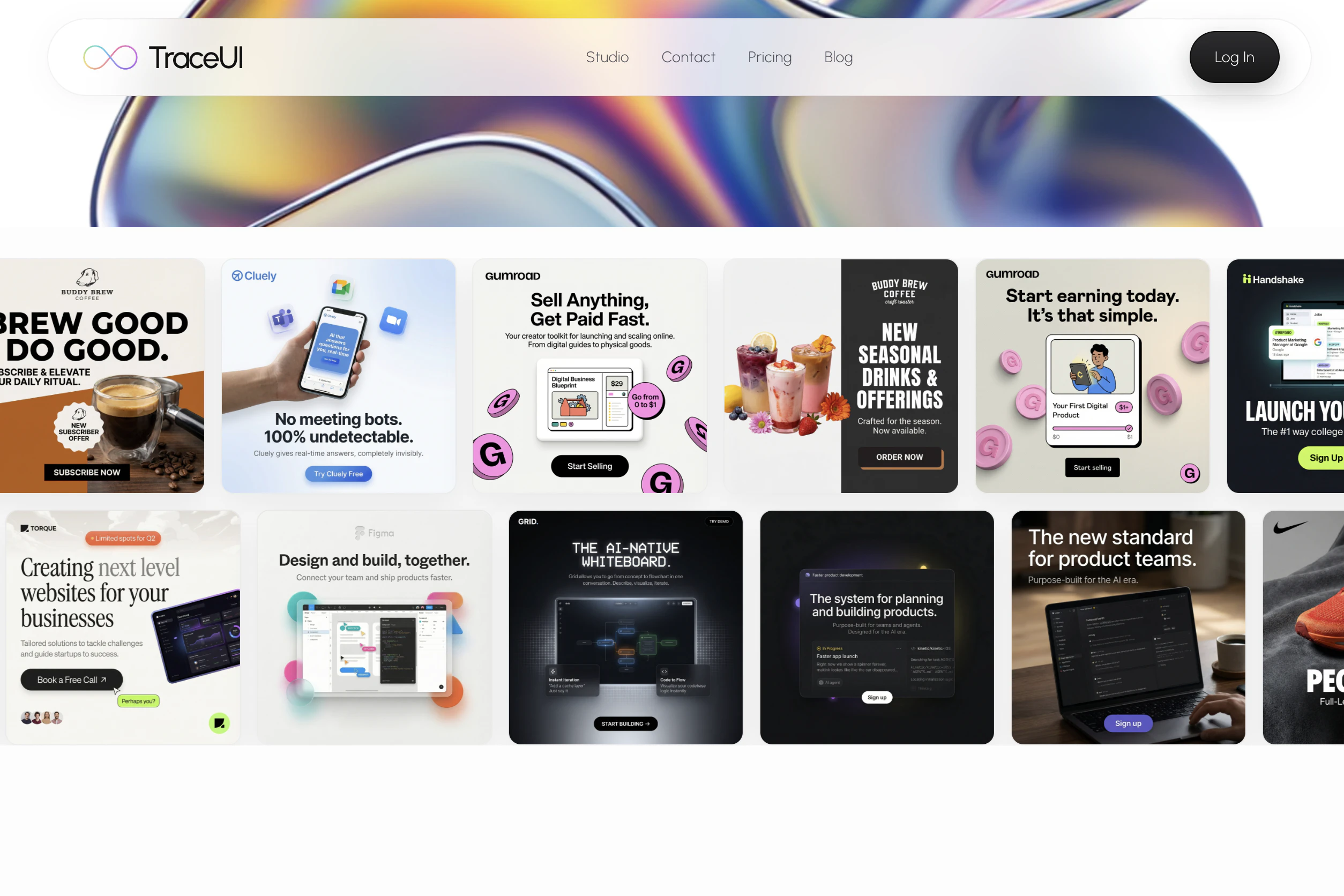 TraceUI screenshot 2