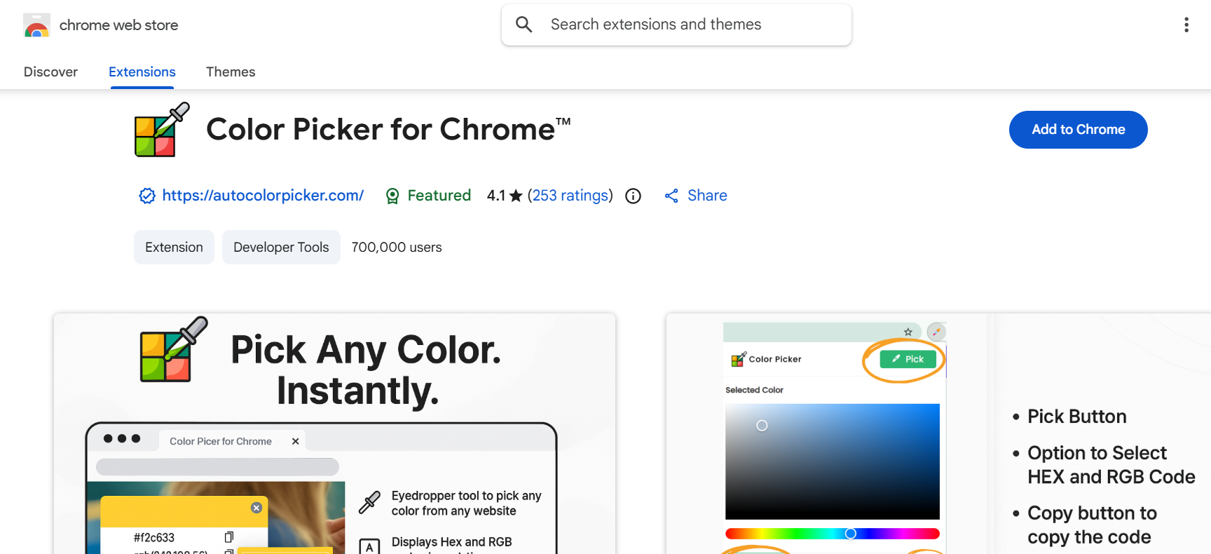 Auto Color Picker –Pick Colors Instantly gallery image