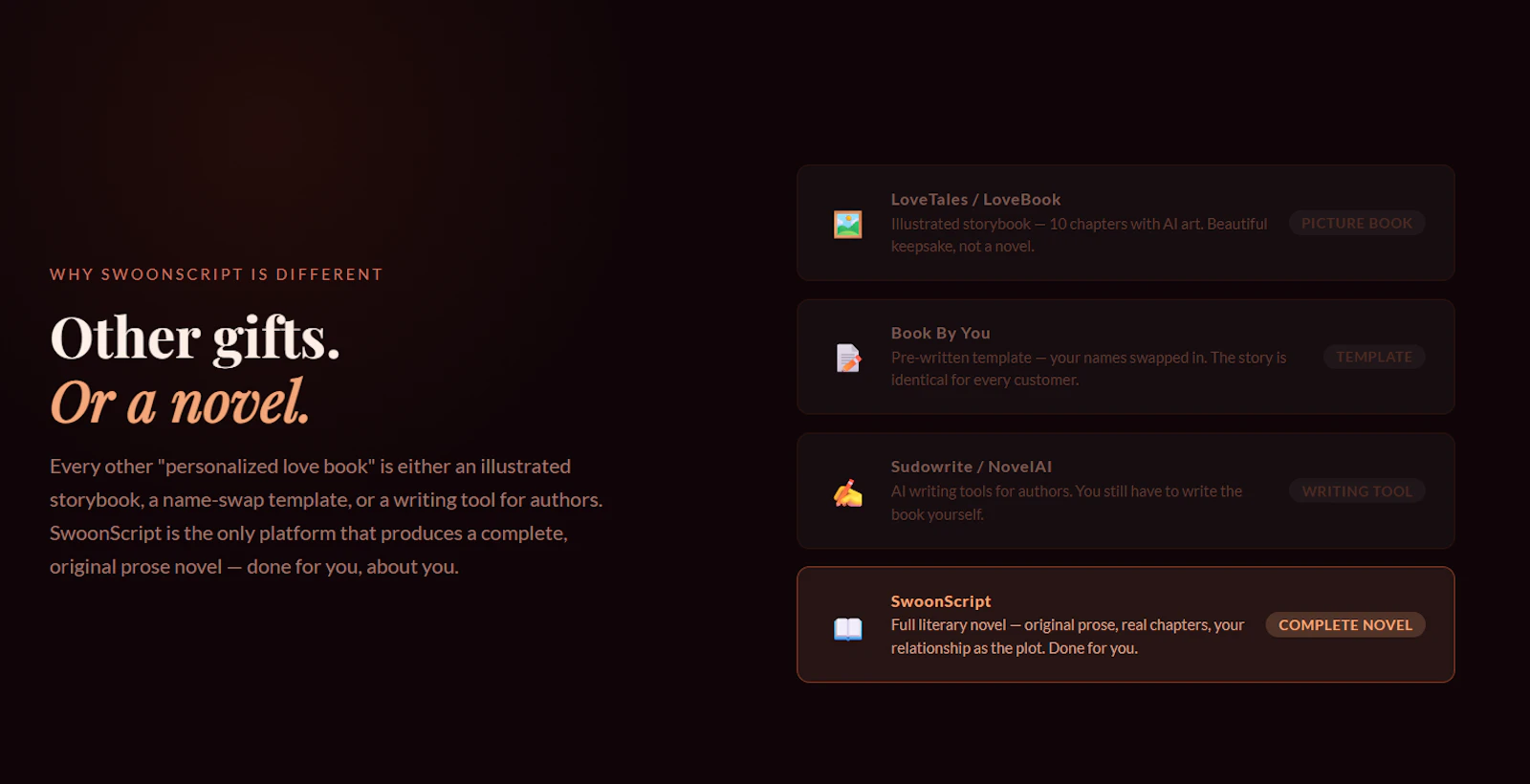 SwoonScript screenshot 3