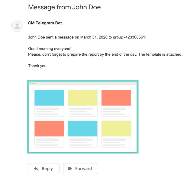 WordPress Telegram Bot Plugin media 3