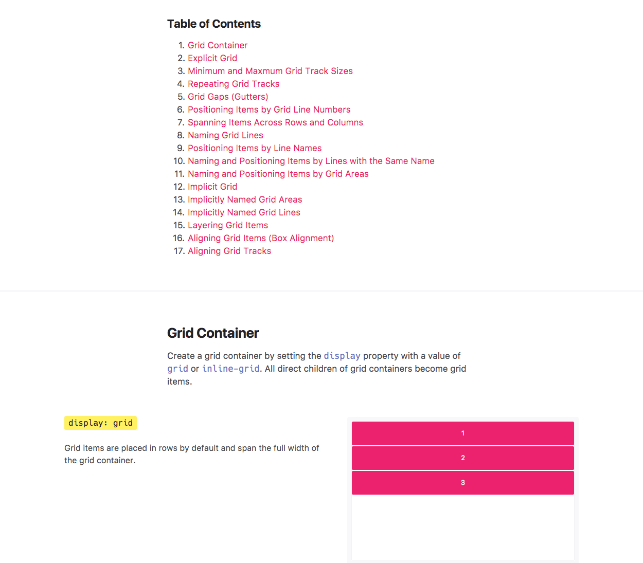 Learn CSS Grid gallery image