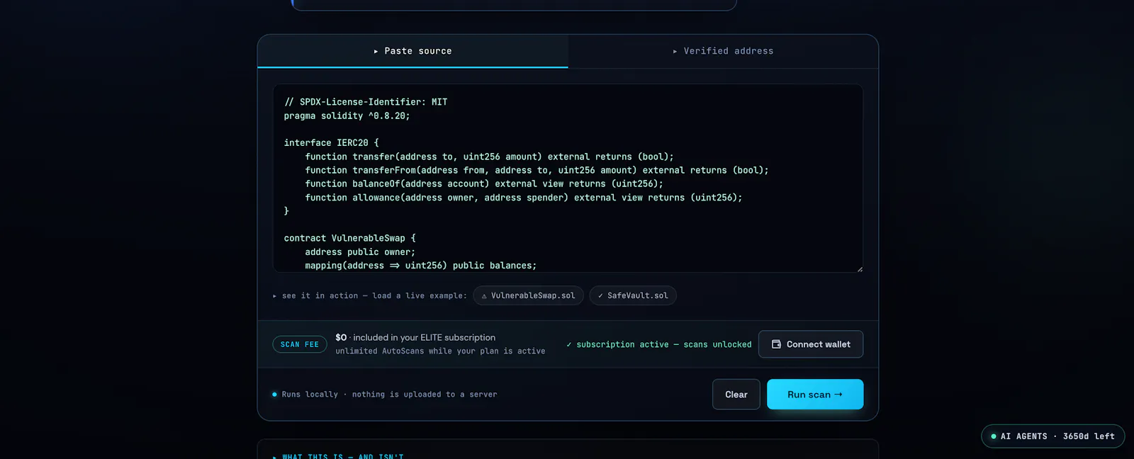 SaferICO screenshot 5