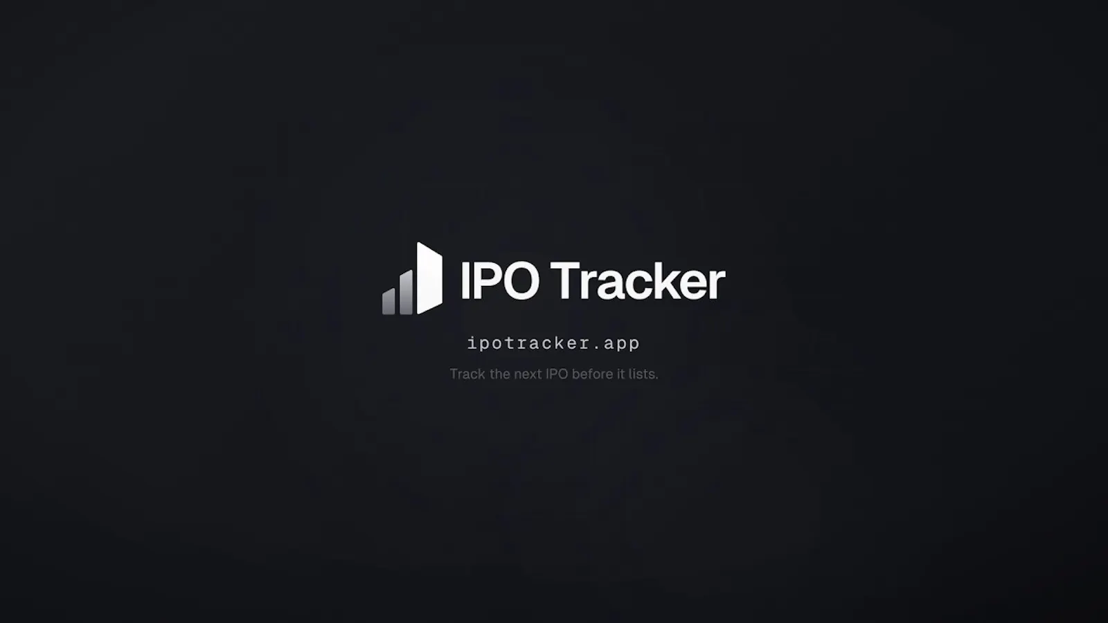 IPO Tracker screenshot 1 (video preview)