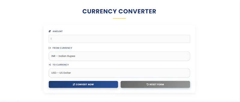 Currency Converter  screenshot 1