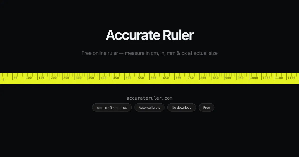 Accurate Ruler gallery image