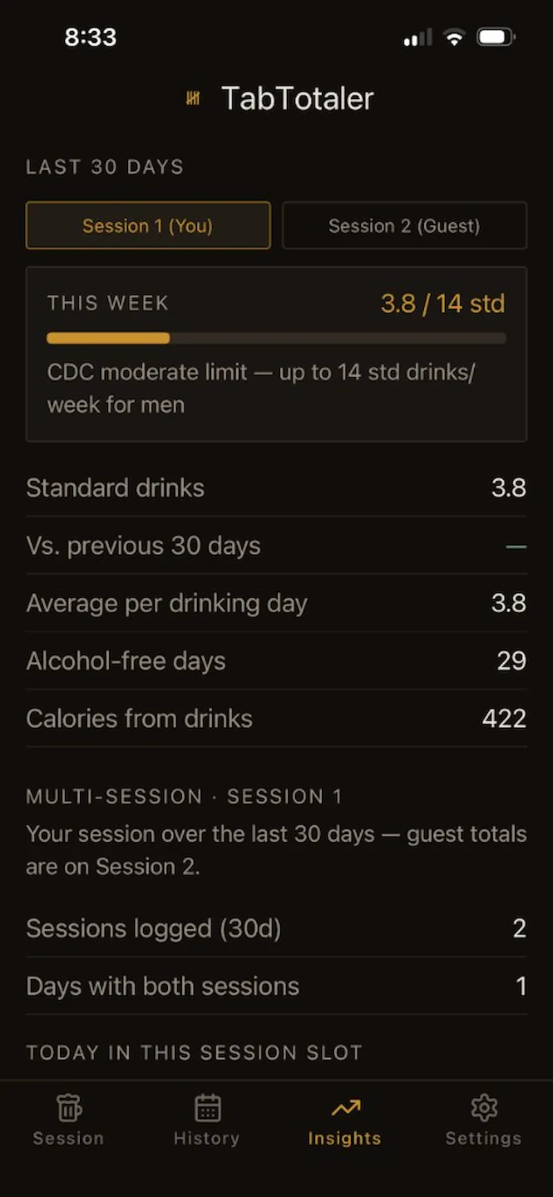 TabTotaler screenshot 3